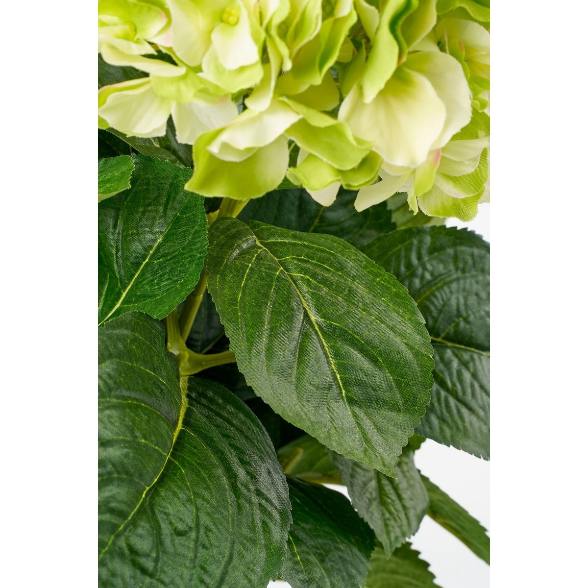 KantoormeubelenPlus Hortensia Kunstplant in Bloempot Stan - H45 x Ø45 cm - Groen