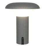 Ramsey LED Lamp - Lamp, oplaadbaar, grijs