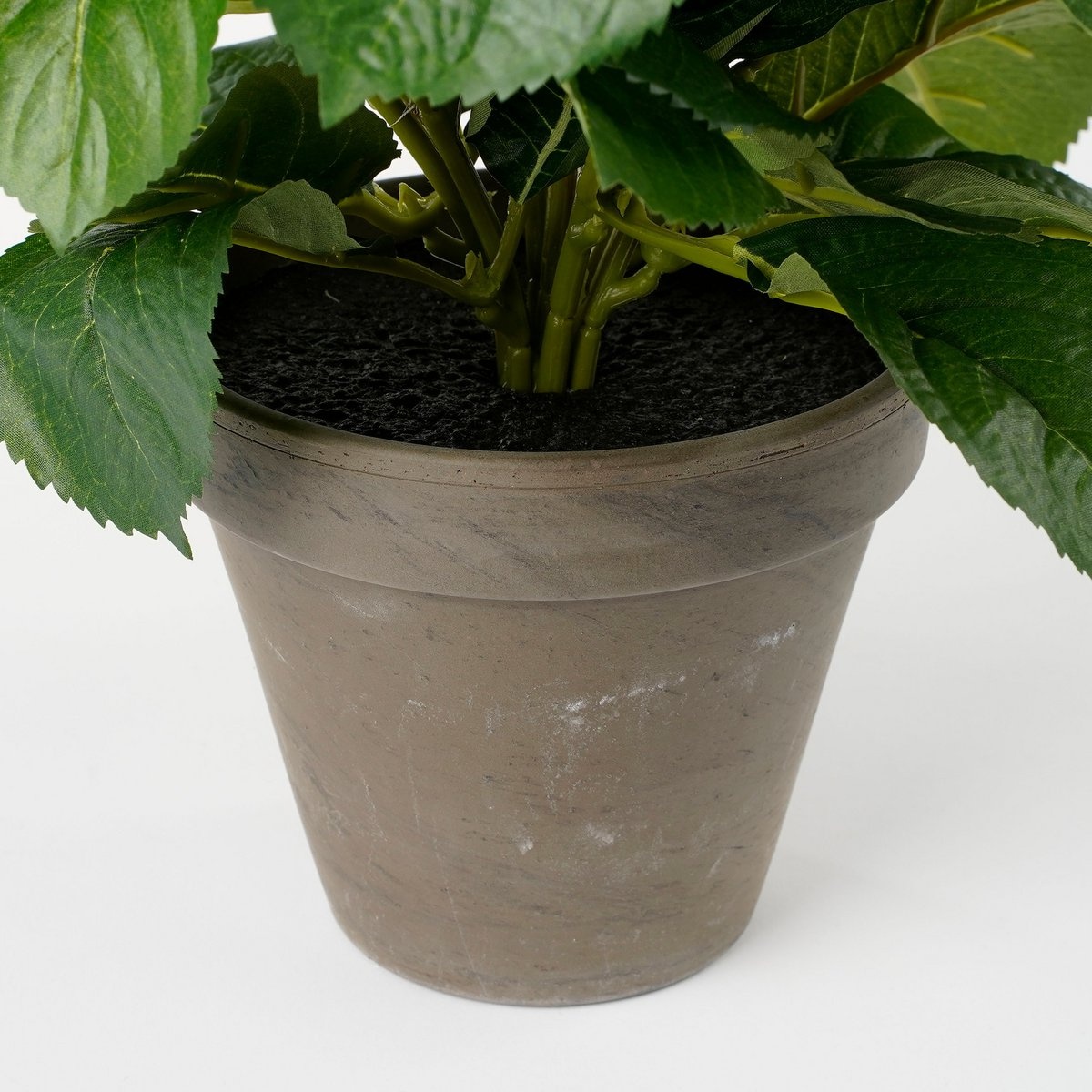 KantoormeubelenPlus Hortensia Kunstplant in Bloempot Stan - H45 x Ø45 cm - Groen