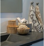 KantoormeubelenPlus Chefalu Bowl - Kom, bamboe, naturel, set van 2