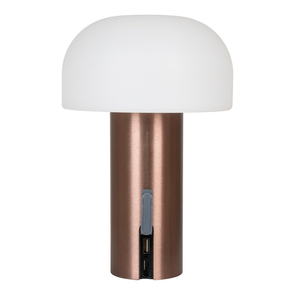 KantoormeubelenPlus Soham LED Lamp - Lamp, oplaadbaar, wit/koper