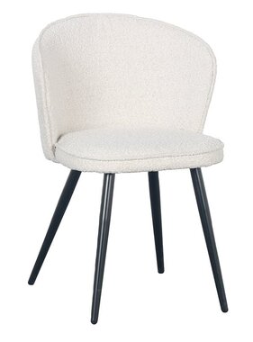 KantoormeubelenPlus Rivierstoel witte parel (Set van 2)