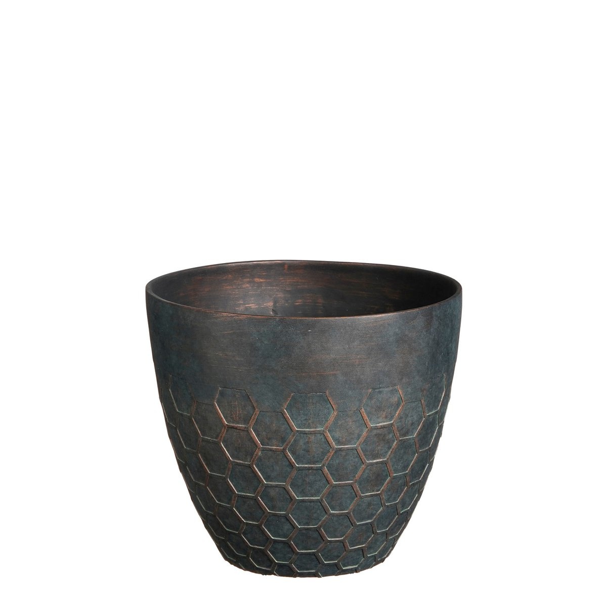 VidaXL Bravo Bloempot voor Buiten - H26 x Ø30,5 cm - Groen bijenkorf