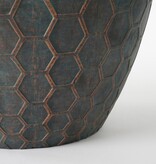 VidaXL Bravo Bloempot voor Buiten - H26 x Ø30,5 cm - Groen bijenkorf