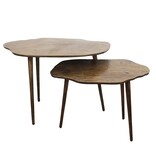KantoormeubelenPlus Salontafel set van 2 Sycomore