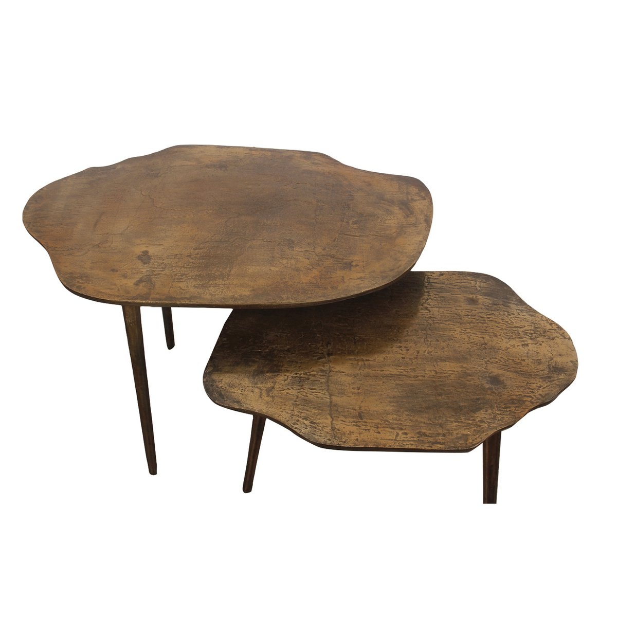 KantoormeubelenPlus Salontafel set van 2 Sycomore