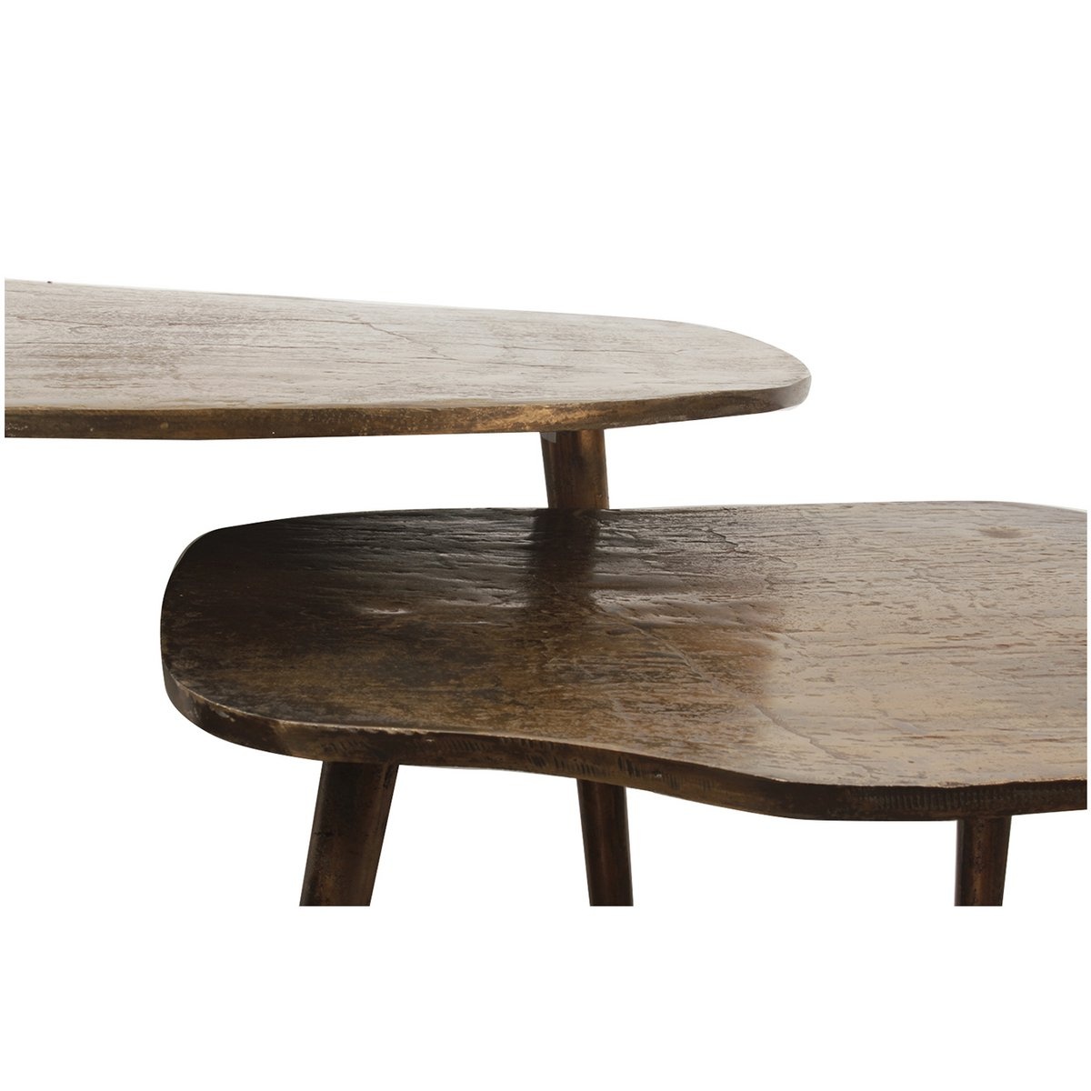 KantoormeubelenPlus Salontafel set van 2 Sycomore
