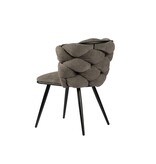 Schommelstoel taupe (Set van 2)