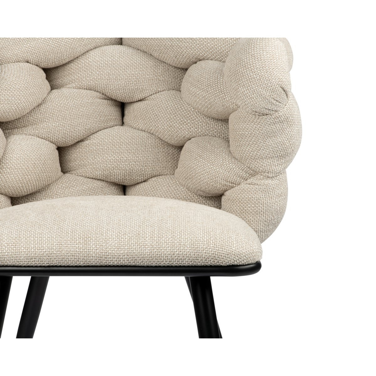 KantoormeubelenPlus Schommelstoel beige (Set van 2)