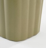 KantoormeubelenPlus Manja Afvalemmer - 7 Liter - Bamboe - Groen