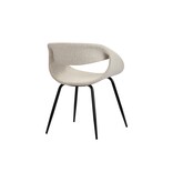 KantoormeubelenPlus Whale Stoel Witte Parel (Set van 2)