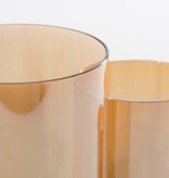 KantoormeubelenPlus Kratos Kaarshouder - L36 x B11,5 x H17,5 cm - Metaal, Glas - Goud