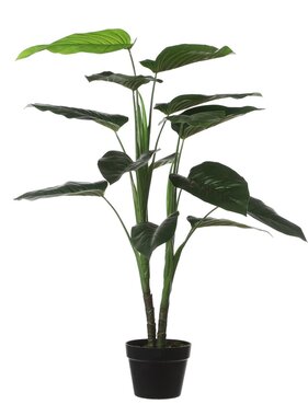 KantoormeubelenPlus Philodendron Kunstplant - H100x Ø70 cm - Groen