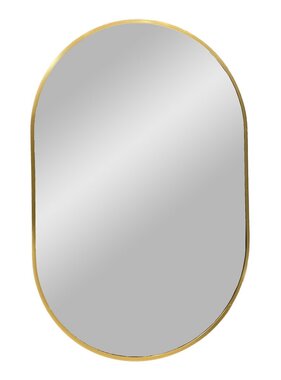 KantoormeubelenPlus Madrid Spiegel - Messing