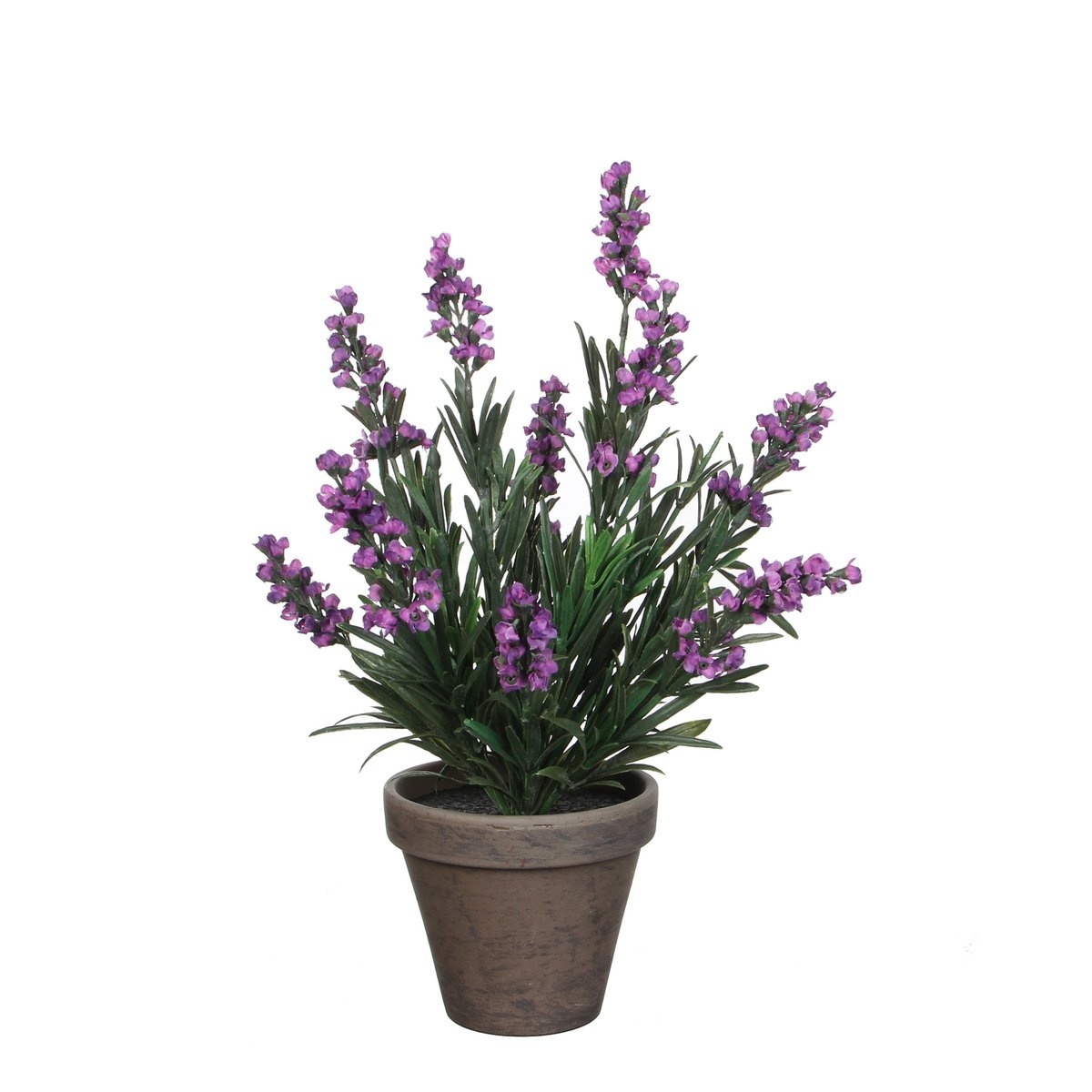 KantoormeubelenPlus Lavendel Kunstplant in Bloempot Stan - H33 x Ø20 cm - Paars