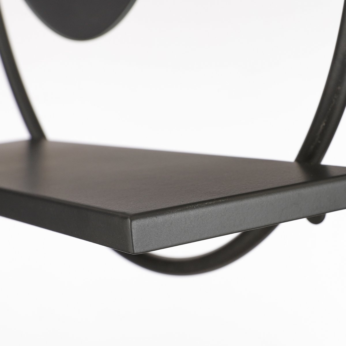 KantoormeubelenPlus Phoenix Wandspiegel - B11 x Ø58 cm - Metaal - Zwart