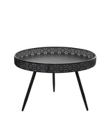 KantoormeubelenPlus Lagune Salontafel - H45,5 x Ø70 cm - Metaal - Zwart