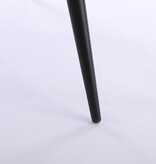 KantoormeubelenPlus Lagune Salontafel - H45,5 x Ø70 cm - Metaal - Zwart