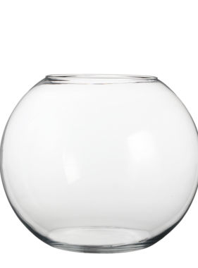 VidaXL Babet Bol Vaas - H28 x Ø34 cm - Transparant