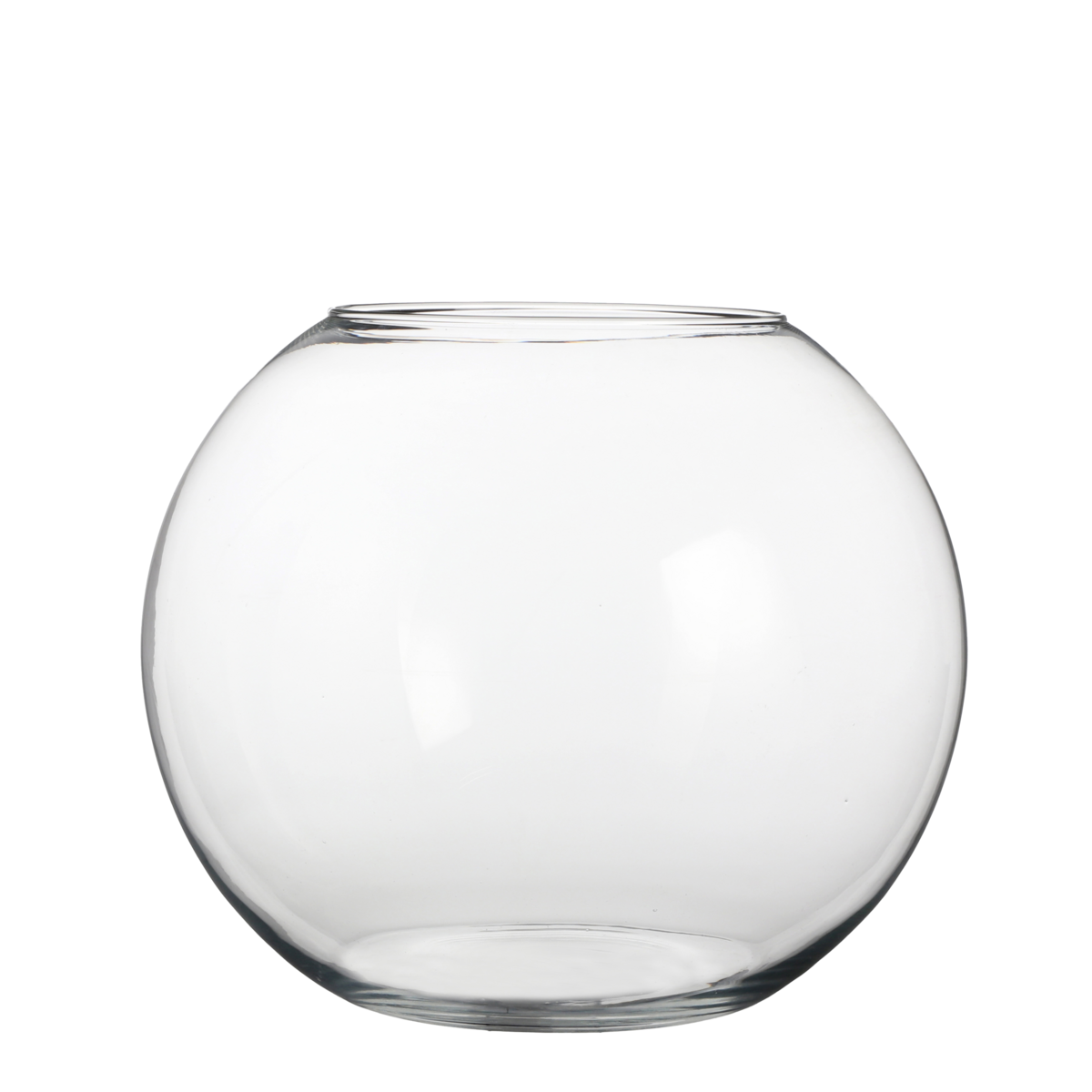 VidaXL Babet Bol Vaas - H28 x Ø34 cm - Transparant
