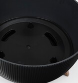 KantoormeubelenPlus Doppio Bloempot op Poten - H22 x Ø47 cm - Gerecycled Plastic - FSC Mix - Grijs