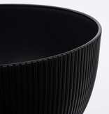 KantoormeubelenPlus Doppio Bloempot op Poten - H22 x Ø47 cm - Gerecycled Plastic - FSC Mix - Zwart