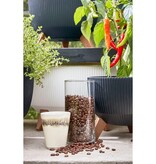 KantoormeubelenPlus Doppio Bloempot op Poten - H22 x Ø47 cm - Gerecycled Plastic - FSC Mix - Grijs