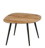 KantoormeubelenPlus Jailey Bijzettafel - Set van 3 - L62 x B52 x H34 cm - Gerecycled Hout - Bruin