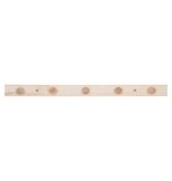 KantoormeubelenPlus Abano Kapstok - Kapstok, populier, natuur, L:70 cm