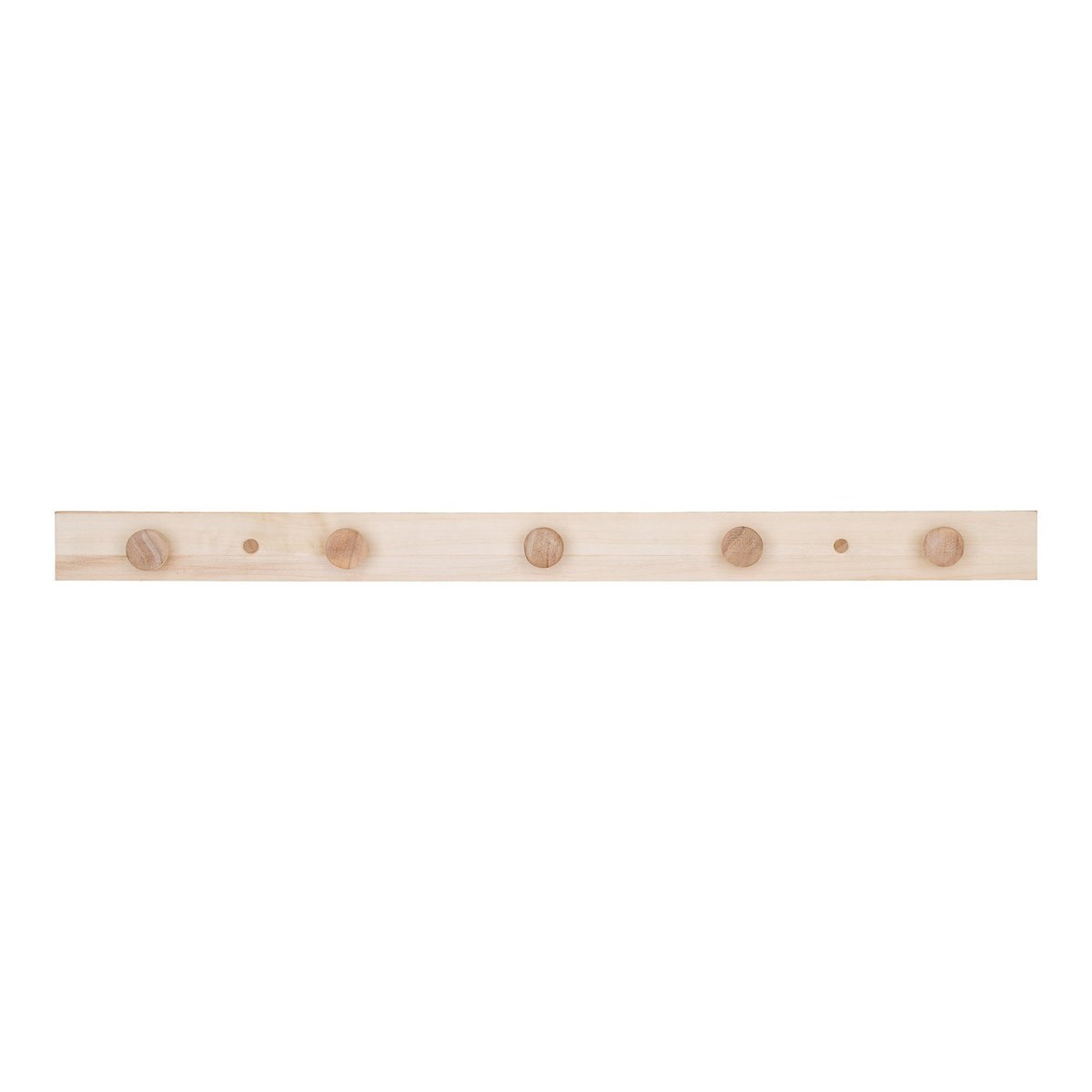 KantoormeubelenPlus Abano Kapstok - Kapstok, populier, natuur, L:70 cm