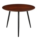 KantoormeubelenPlus Salontafel - L60 x B60 x H45 cm - Beukenhout - Zwart