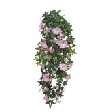 KantoormeubelenPlus Petunia Kunst Hangplant - L15 x B20 x H80 cm - Roze