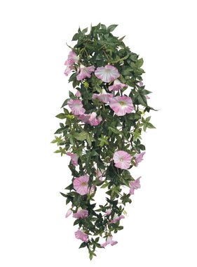 KantoormeubelenPlus Petunia Kunst Hangplant - L15 x B20 x H80 cm - Roze