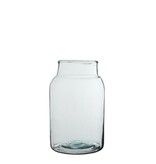 KantoormeubelenPlus Vienne Vaas - H35 x Ø21 cm - Gerecycled Glas - Transparant