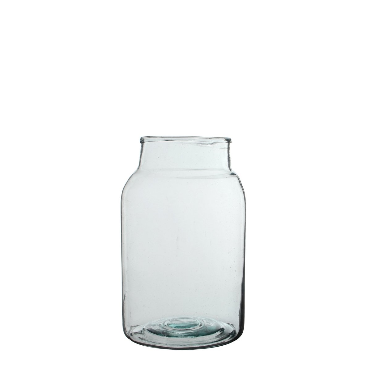 KantoormeubelenPlus Vienne Vaas - H35 x Ø21 cm - Gerecycled Glas - Transparant