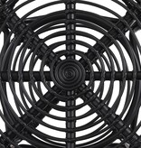 KantoormeubelenPlus Zambia Tuinset - Rotan - Zwart