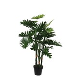 KantoormeubelenPlus Philodendron Kunstplant in pot- H100 x Ø70 cm - Groen
