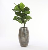 KantoormeubelenPlus Ficus Lyrata Kunstplant - H100 x Ø60 cm - Groen