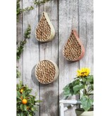 KantoormeubelenPlus Orion Insectenhotel - L27 x B19 x H6 cm - Donkerroze