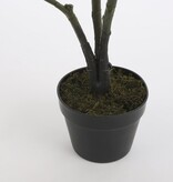 KantoormeubelenPlus Ficus Lyrata Kunstplant - H120 x Ø60 cm - Groen