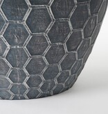 VidaXL Bravo Bloempot voor Buiten - H40 x Ø45 cm - Lichtgewicht Kunststof - Zwart
