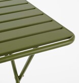 KantoormeubelenPlus Evita Bistroset - Set van 3 - Metaal - Donkergroen