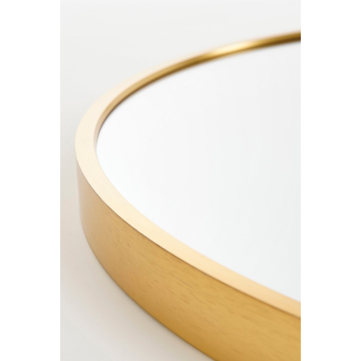 KantoormeubelenPlus Rossi Wandspiegel - H3 x Ø60 cm - Metaal - Goud