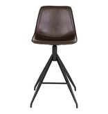 KantoormeubelenPlus Monaco Counter Chair - Bruin - set van 2
