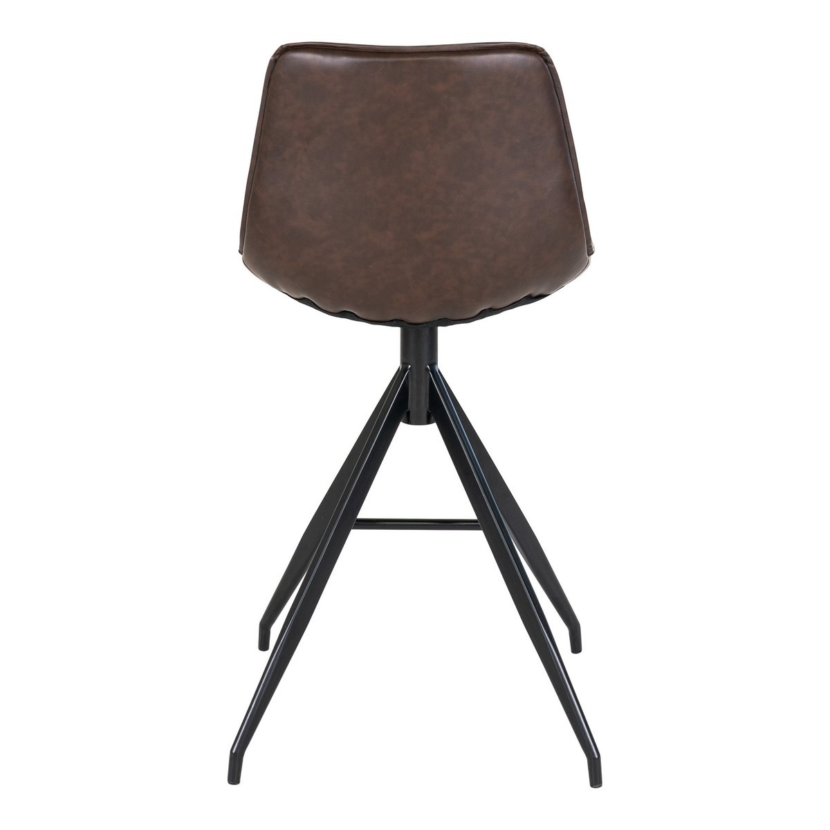KantoormeubelenPlus Monaco Counter Chair - Bruin - set van 2