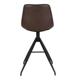 KantoormeubelenPlus Monaco Counter Chair - Bruin - set van 2