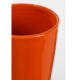 KantoormeubelenPlus Lora Vaas - H45 x Ø23 cm - Keramiek - Oranje