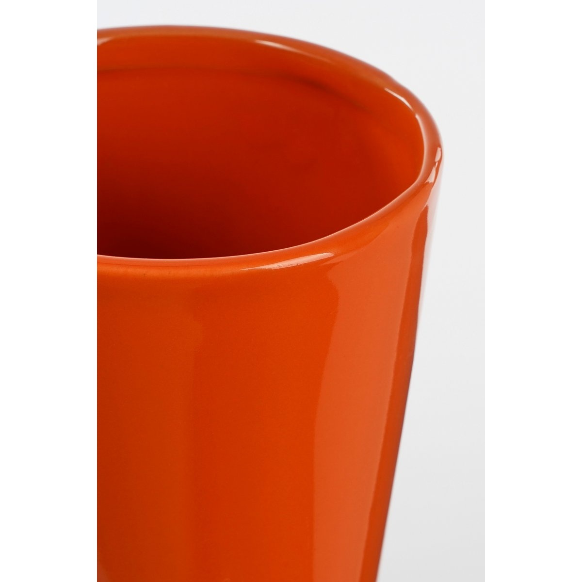 KantoormeubelenPlus Lora Vaas - H45 x Ø23 cm - Keramiek - Oranje