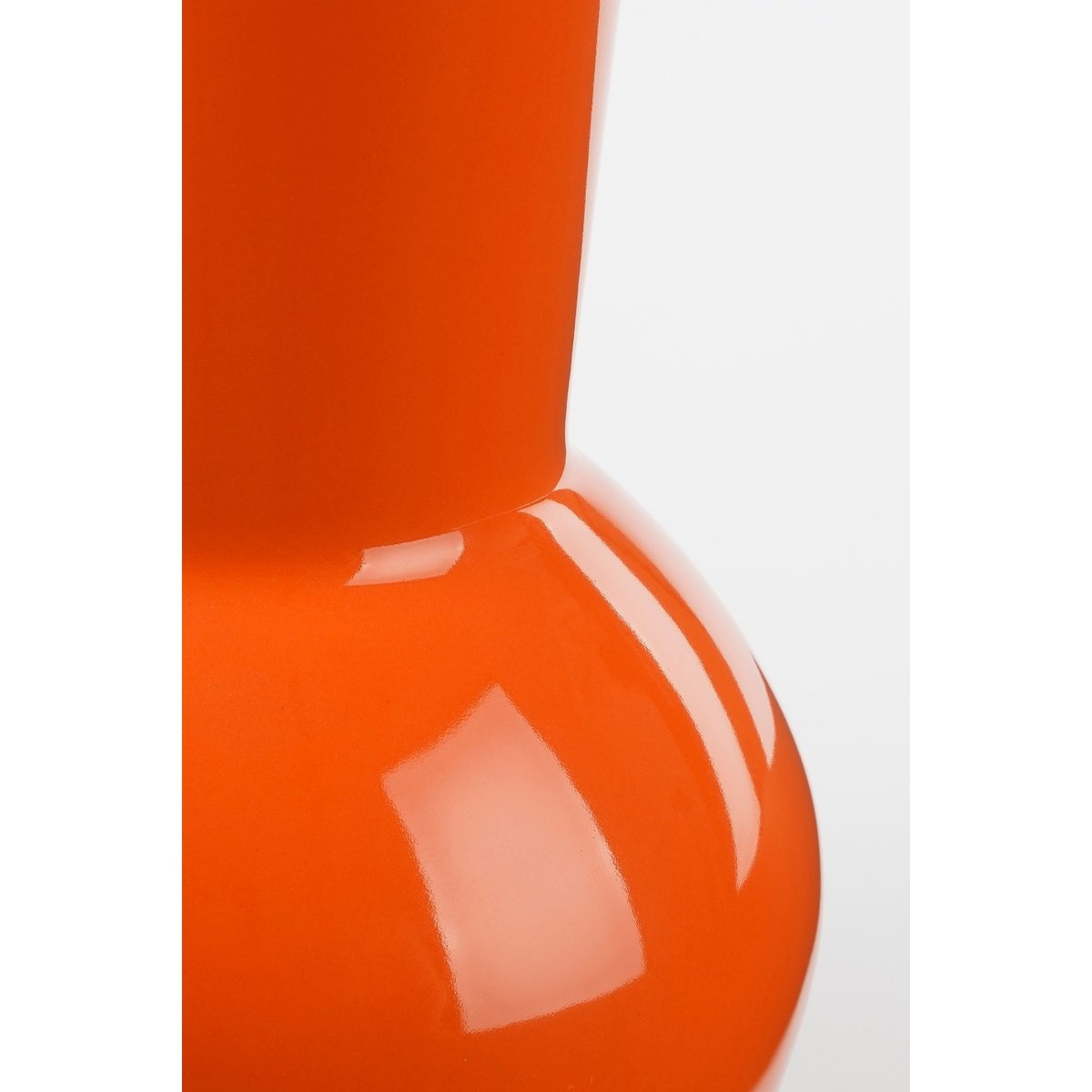 KantoormeubelenPlus Lora Vaas - H45 x Ø23 cm - Keramiek - Oranje