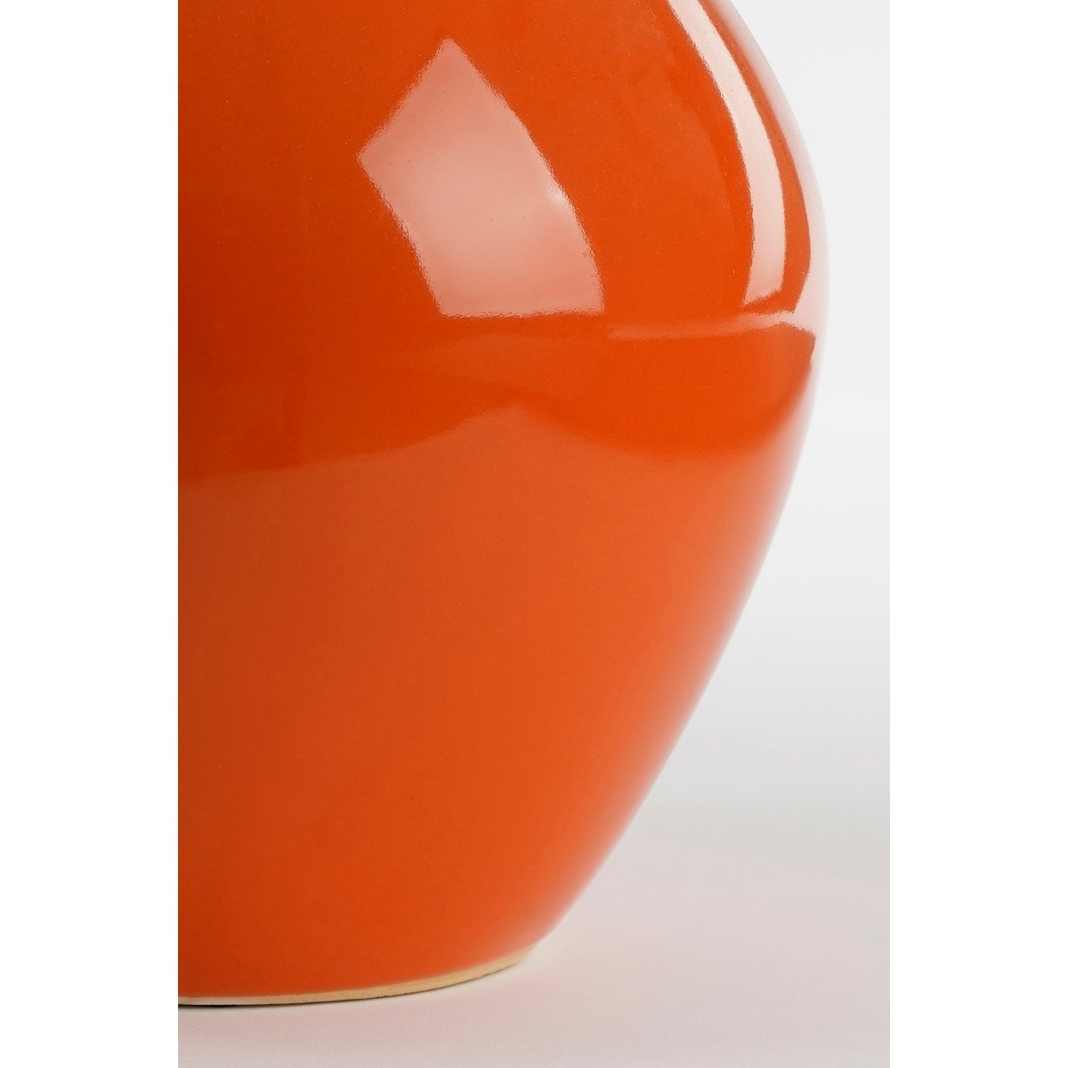 KantoormeubelenPlus Lora Vaas - H45 x Ø23 cm - Keramiek - Oranje